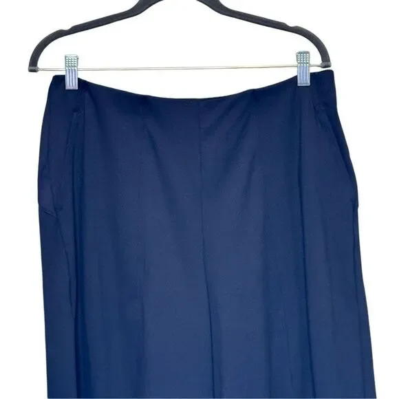 Old Navy NWT navy blue wide leg power soft leggings size L - Picture 15 of 16